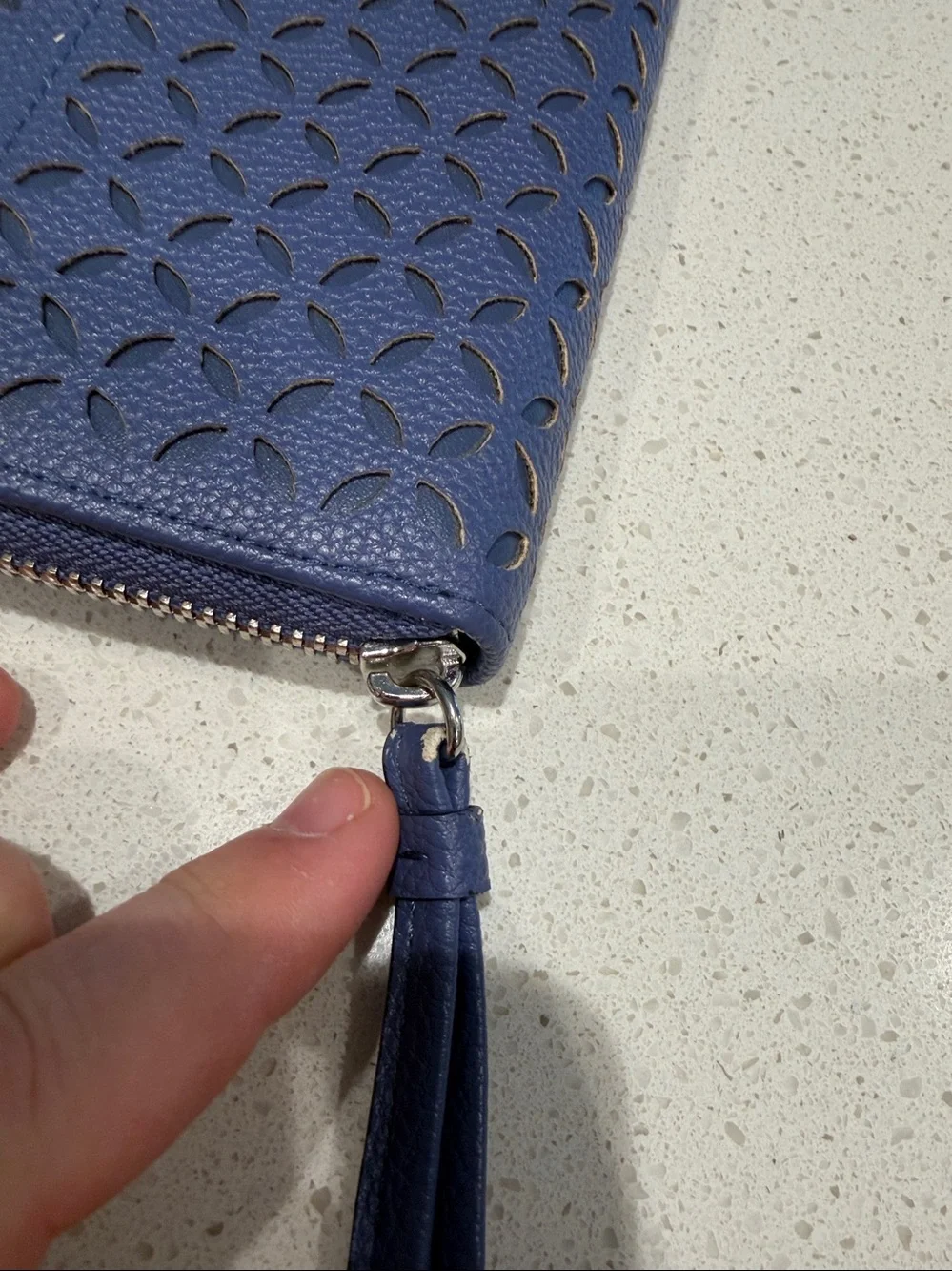 Dana Bachman New - Blue Wallet/Wristlet.